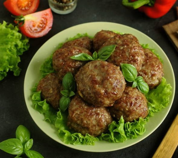 Котлеты из фарша говядины в духовке
