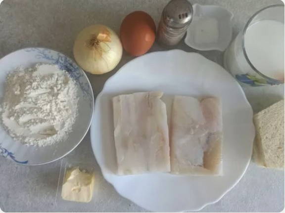 Котлеты из пикши