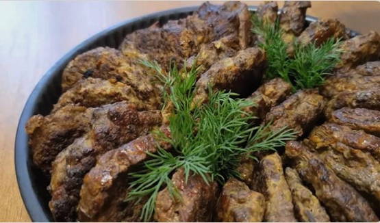 Котлеты из куриной печени на сковороде