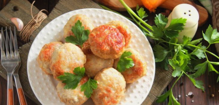 Котлеты с тыквой и фаршем