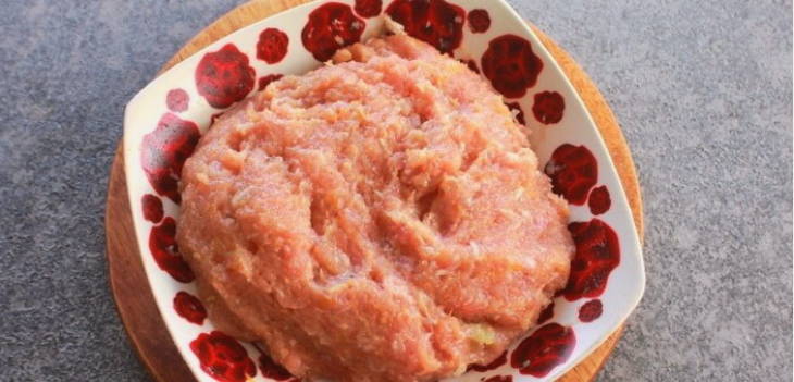 Котлеты с тыквой и фаршем
