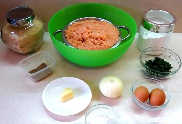 Котлеты из лососевого фарша