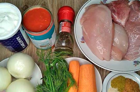 Котлеты из фарша с подливкой в духовке