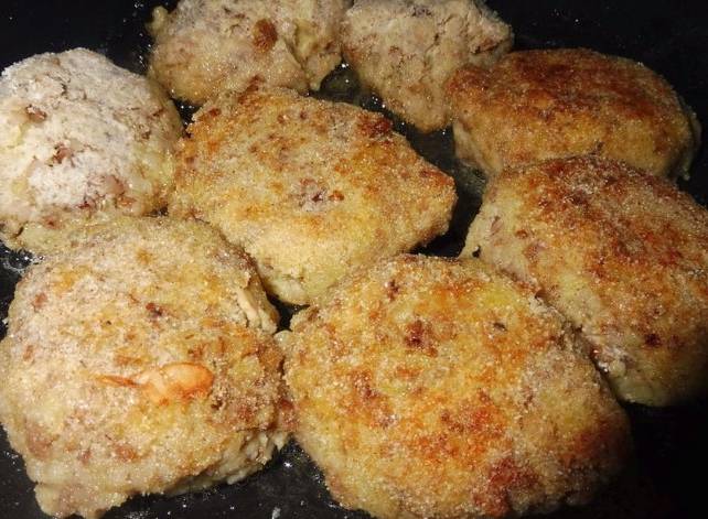 Котлеты из вареной гречки без мяса