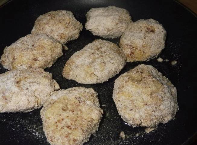 Котлеты из вареной гречки без мяса