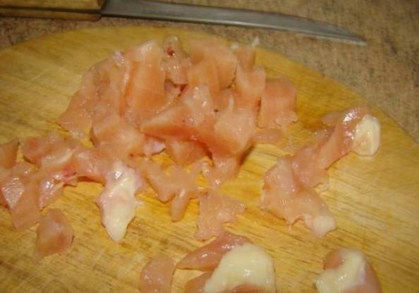 Котлеты из куриной грудки с сыром