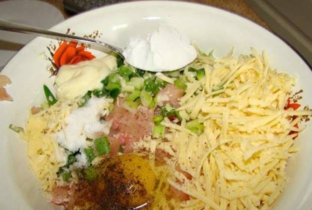 Котлеты из куриной грудки с сыром