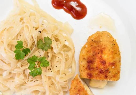 Котлеты с сыром внутри