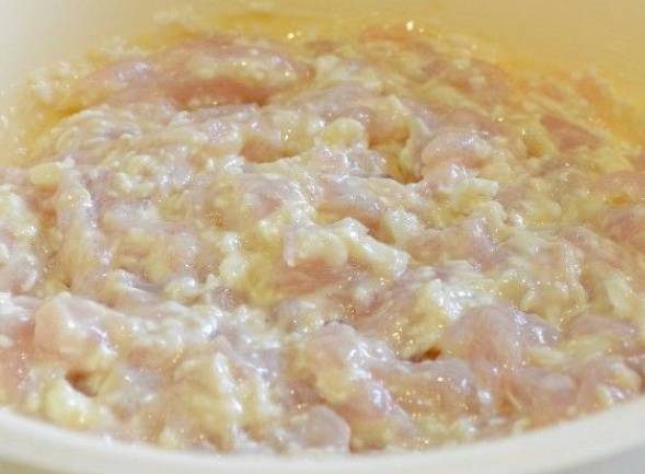 Котлеты из куриного филе с сыром
