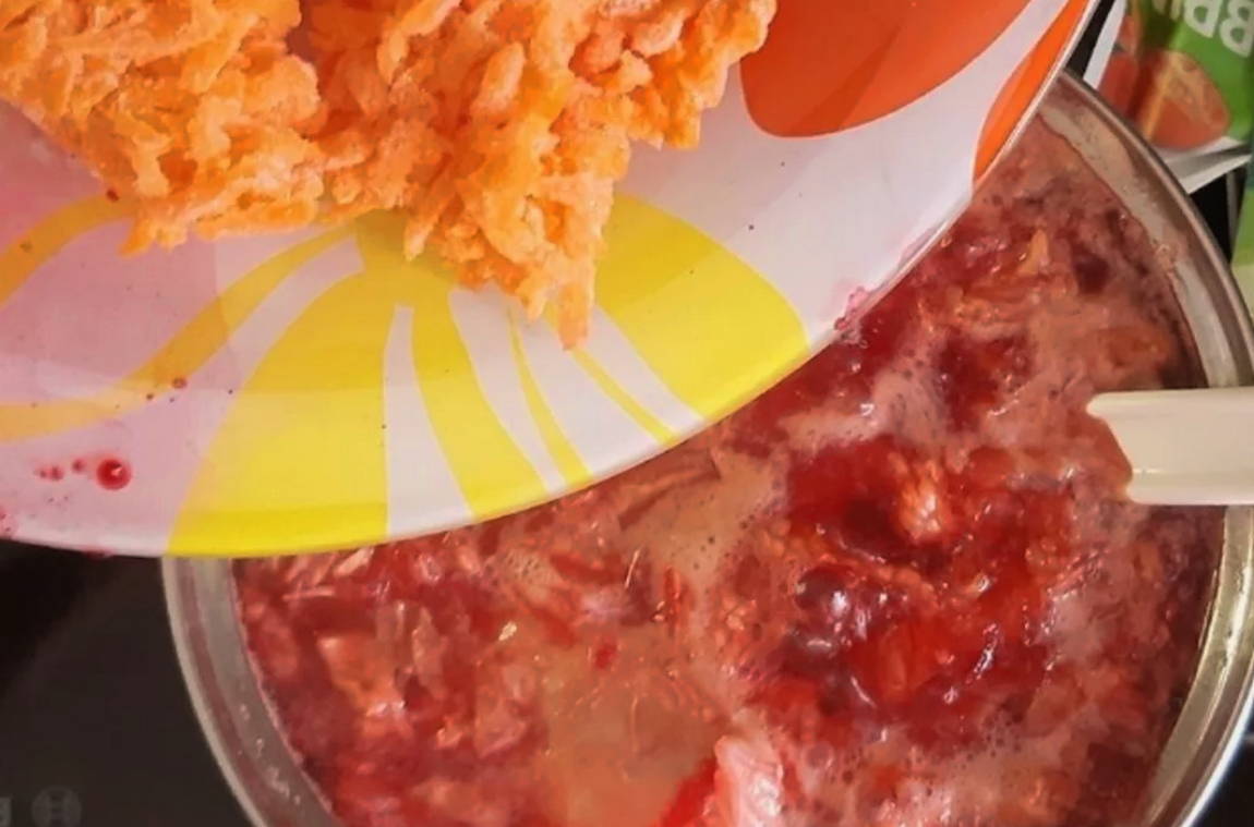 Борщ с китайской капустой