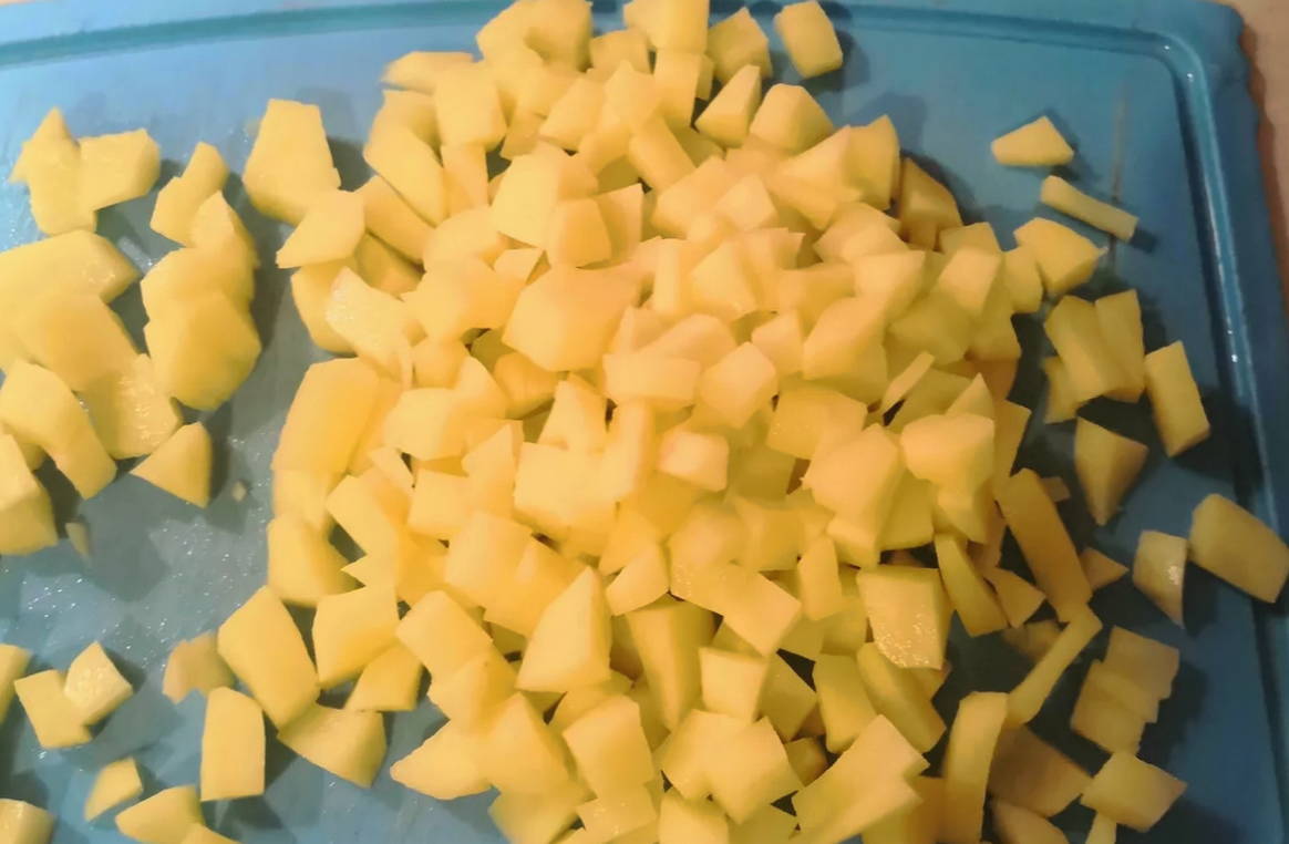 Борщ с курицей без капусты