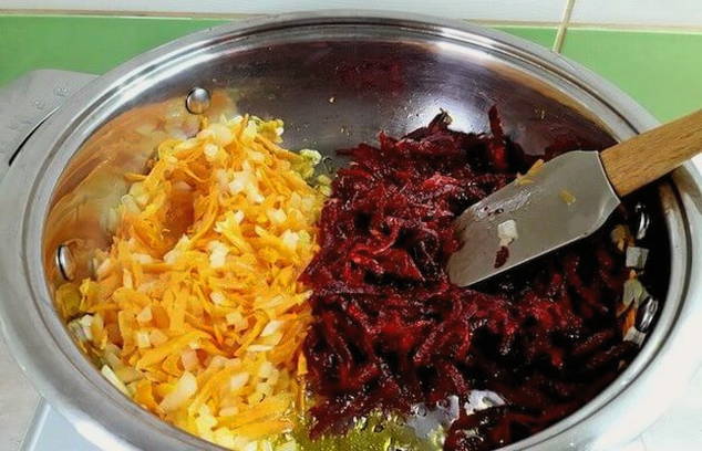 Борщ из тушенки