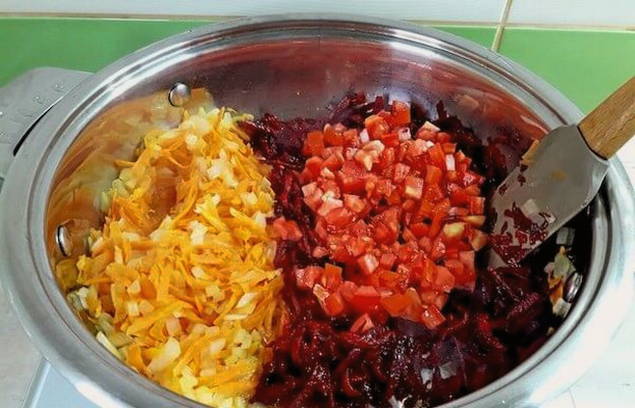 Борщ из тушенки