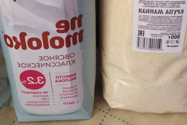 Манная каша на овсяном молоке