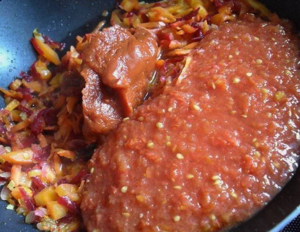Борщ с клецками