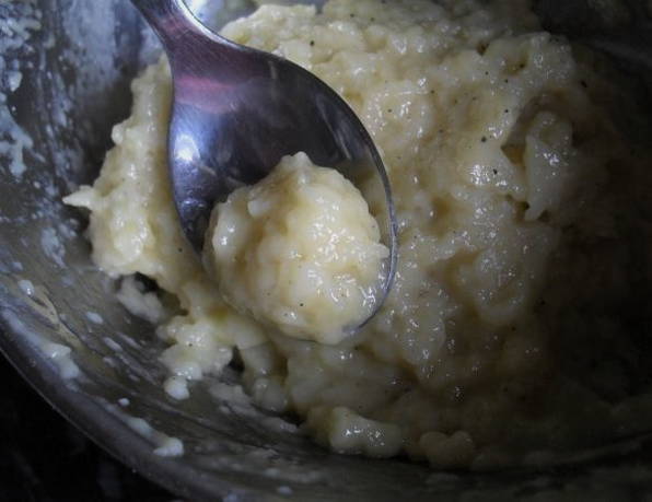 Борщ с клецками
