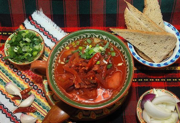 Овощной борщ