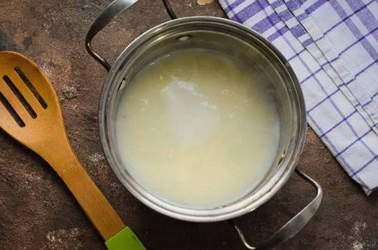 Манная каша без комочков на молоке на 2 порции Манная каша без комочков на молоке на 2 порции