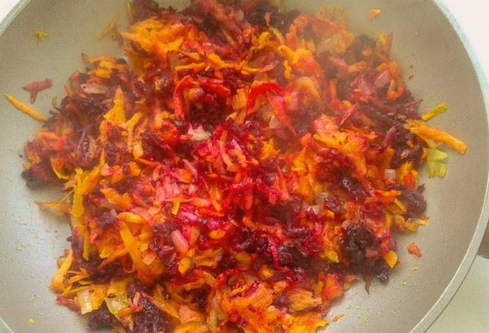 Гречневая каша с овощами
