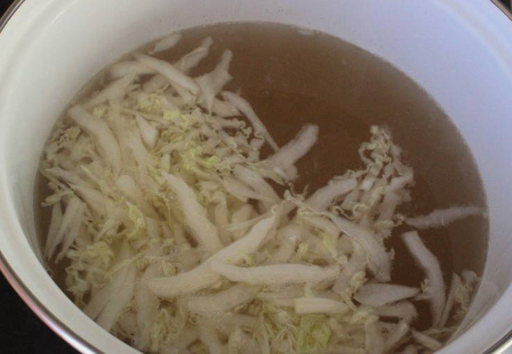 Борщ с капустой и картофелем