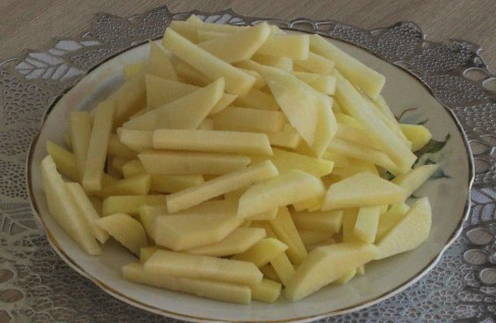 Борщ с капустой и картофелем