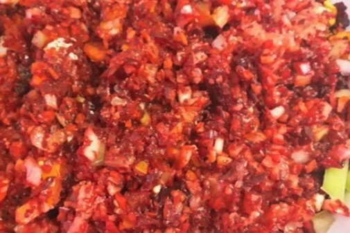 Борщ с болгарским перцем и свеклой