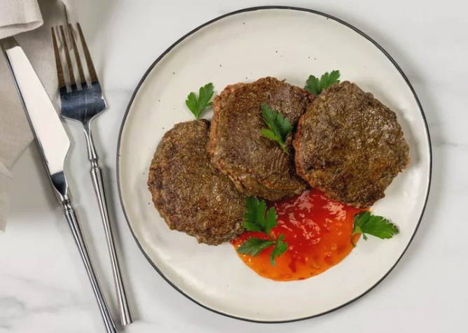 Печеночные котлеты с манкой