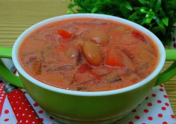 Борщ без уксуса