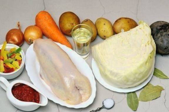 ПП борщ с курицей