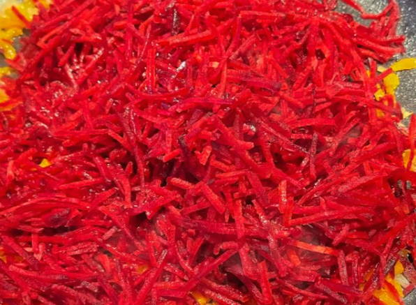 Борщ из курицы со свежей капустой