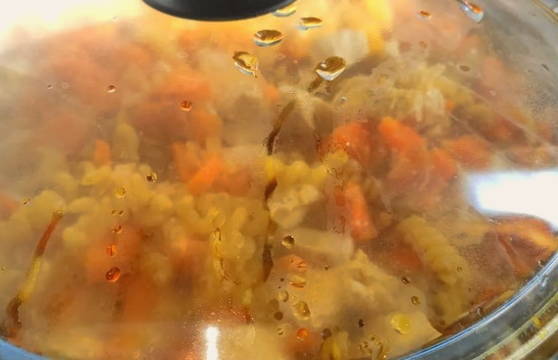 Макароны по-турецки на сковороде