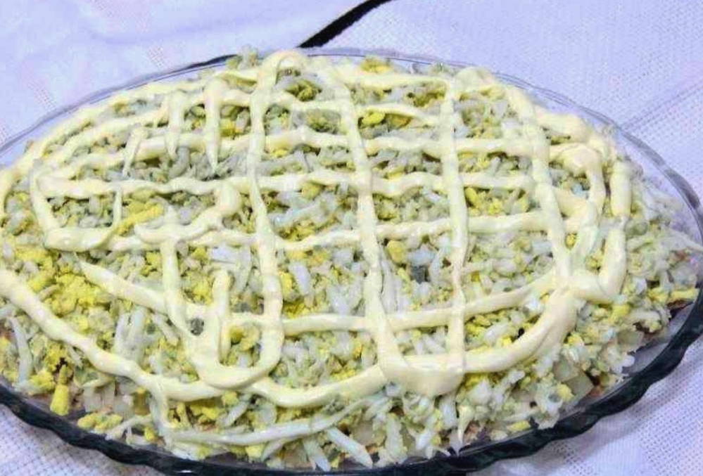 Салат «Мужские грезы» со свининой