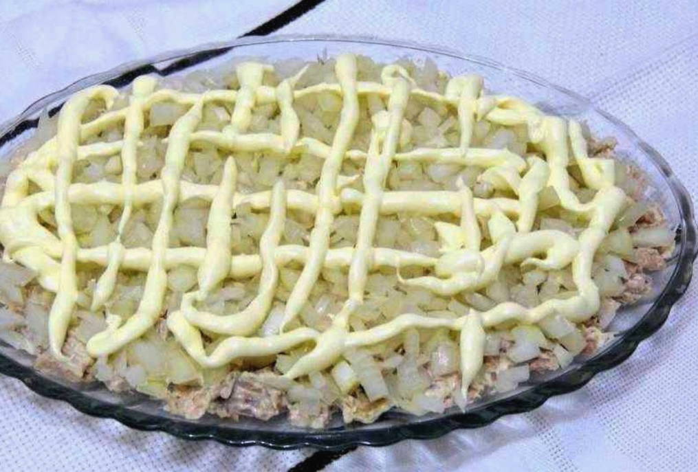 Салат «Мужские грезы» со свининой