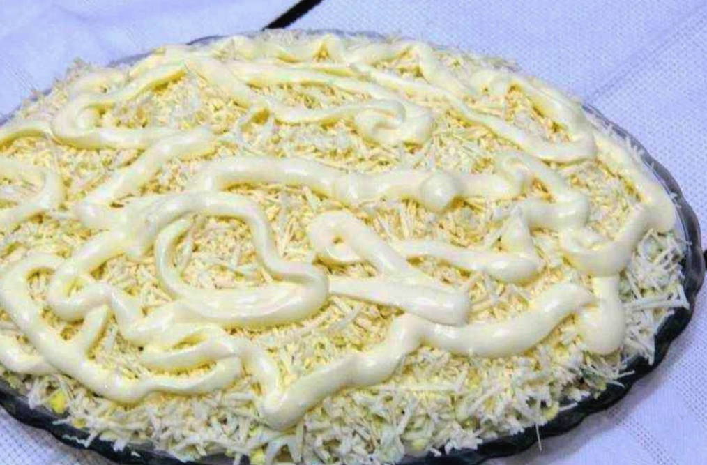 Салат «Мужские грезы» со свининой