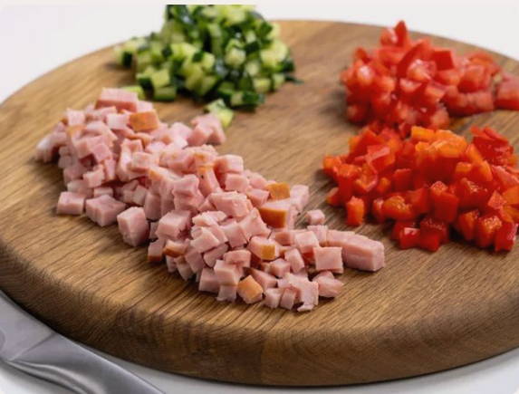 Салат «Красавица» с курицей