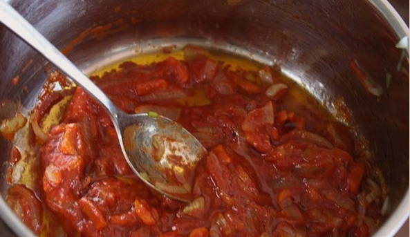 Борщ с фасолью без мяса