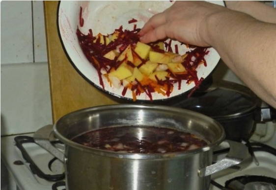 Диетический борщ