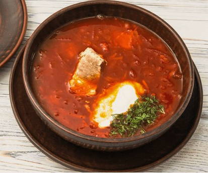 Борщ из баранины