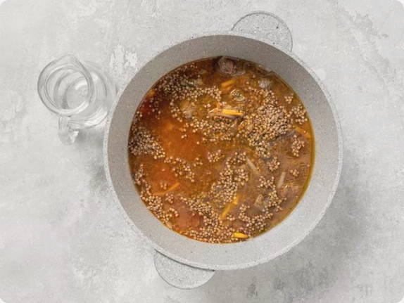 Гречневая каша с говядиной