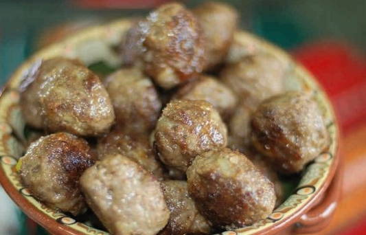 Фрикадельки из говяжьего фарша