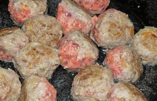 Фрикадельки из говяжьего фарша