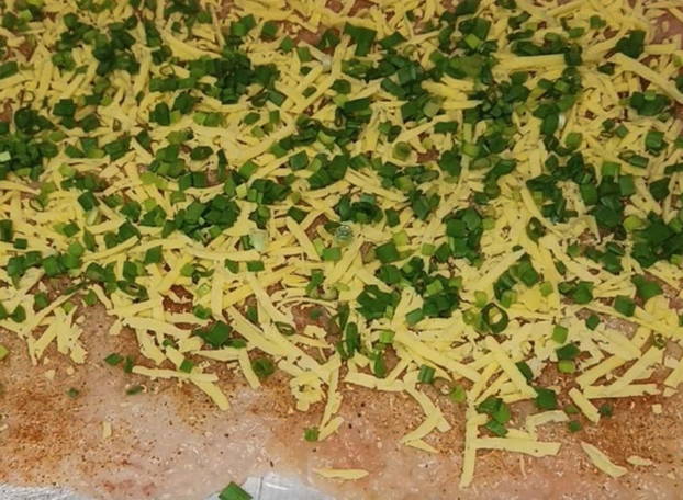 Куриный рулет в беконе