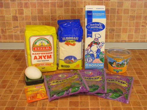 Торт с молотой черемухой