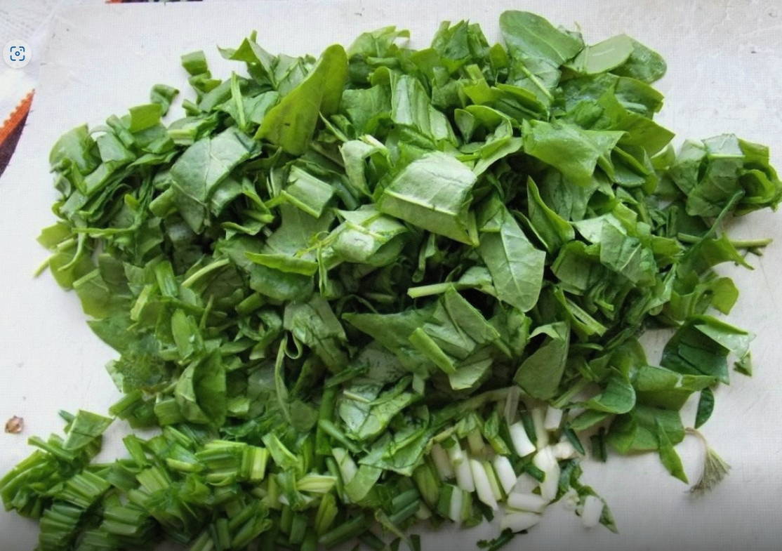 Зелёный борщ без мяса