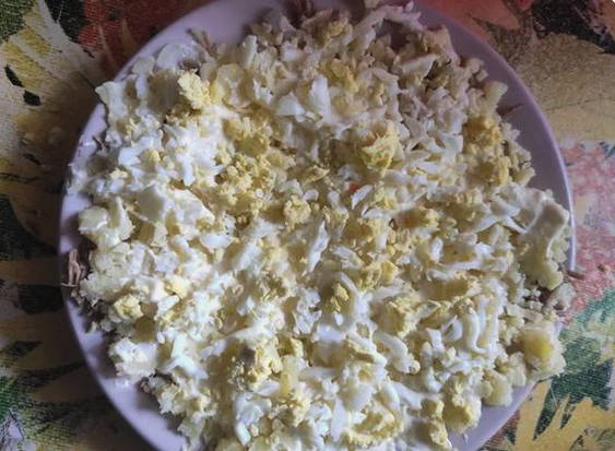 Салат «Мужские грезы» с говядиной и картошкой
