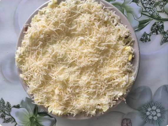 Салат «Мужские грезы» с говядиной и картошкой