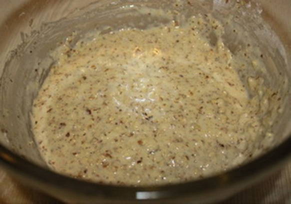 Торт с грецкими орехами и сгущенкой