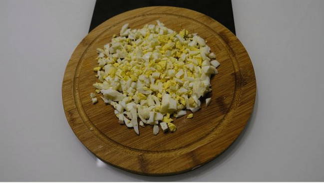 Салат «Рыжик» с курицей и грибами