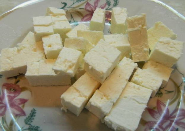 Салат с брынзой и пекинской капустой