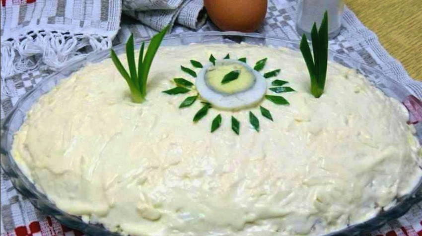 Салат «Мужские слезы» со свининой